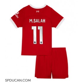 Dječji Nogometni Dres Liverpool Mohamed Salah #11 Domaci 2023-24 Kratak Rukav (+ Kratke hlače)